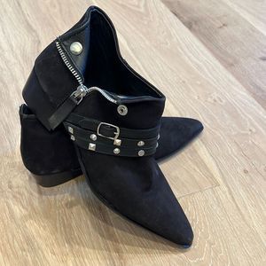 NWOT Free People Stud Embellished Booties